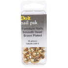Hillman Fastener Corp Large Round Brass Furniture Nail (25 Ct.) Image 2