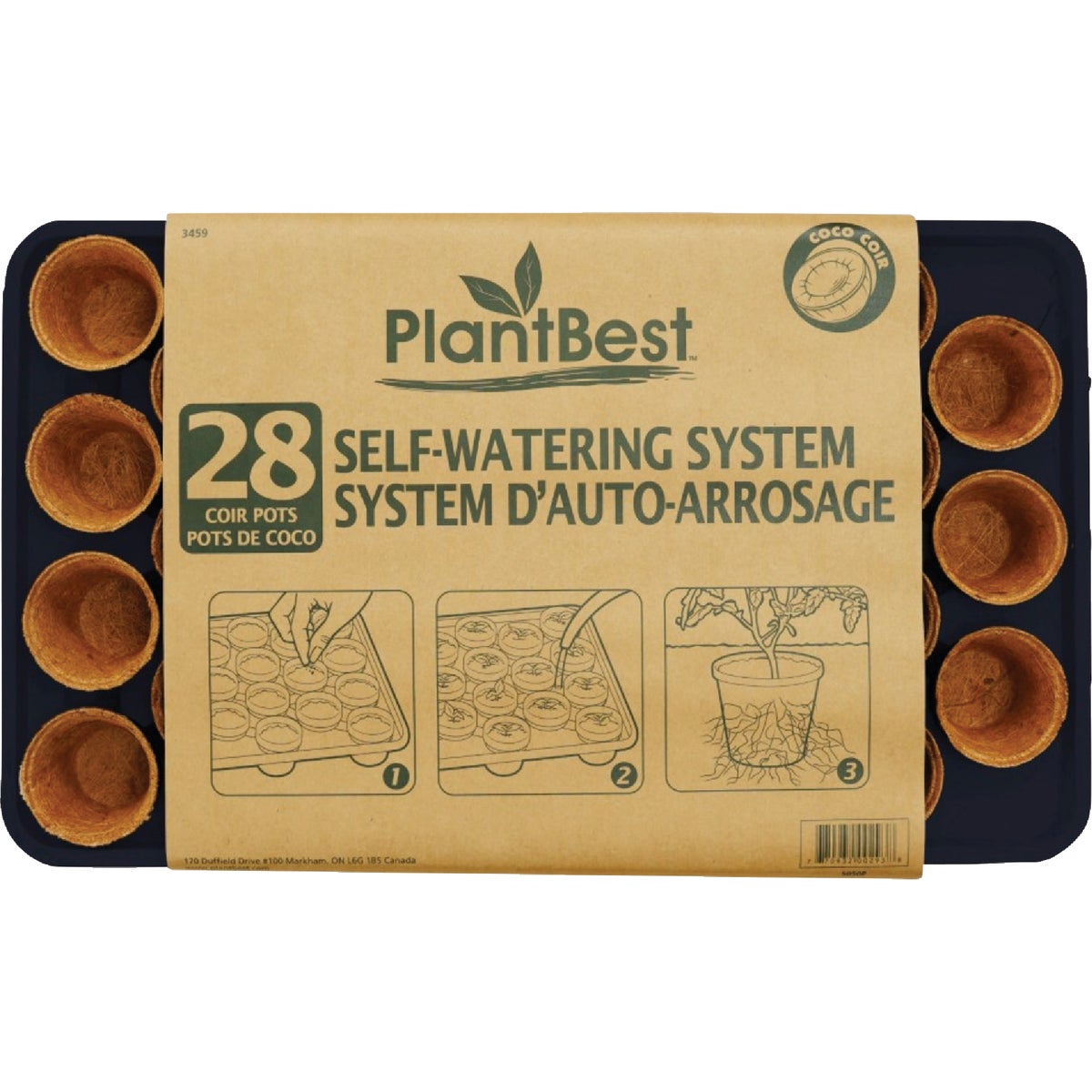 PlantBest 28-Pot Self-Watering Seed Starter Kit