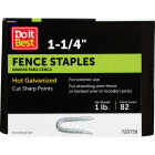 Do it 1-1/4 In. 9 ga Hot Galvanized Fence Staple (87-Count, 1 Lb.) Image 1