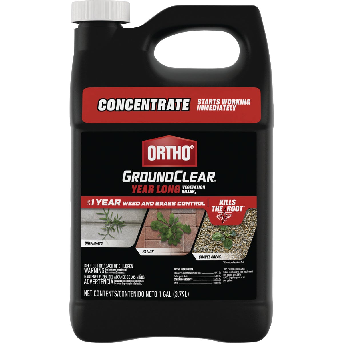 Ortho GroundClear 1 Gal. Concentrate Year Long Vegetation Killer