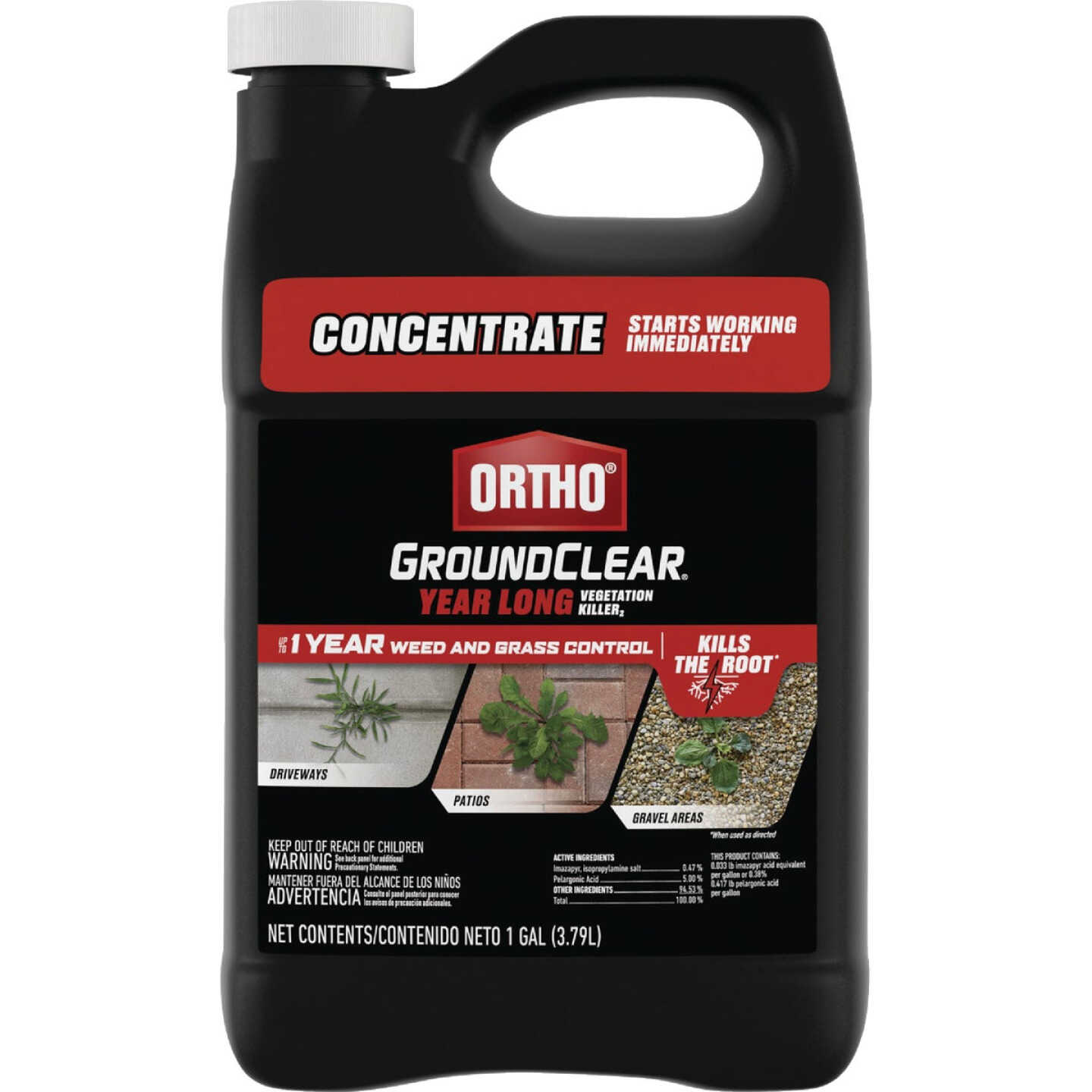 Ortho GroundClear 1 Gal. Concentrate Year Long Vegetation Killer Image 1