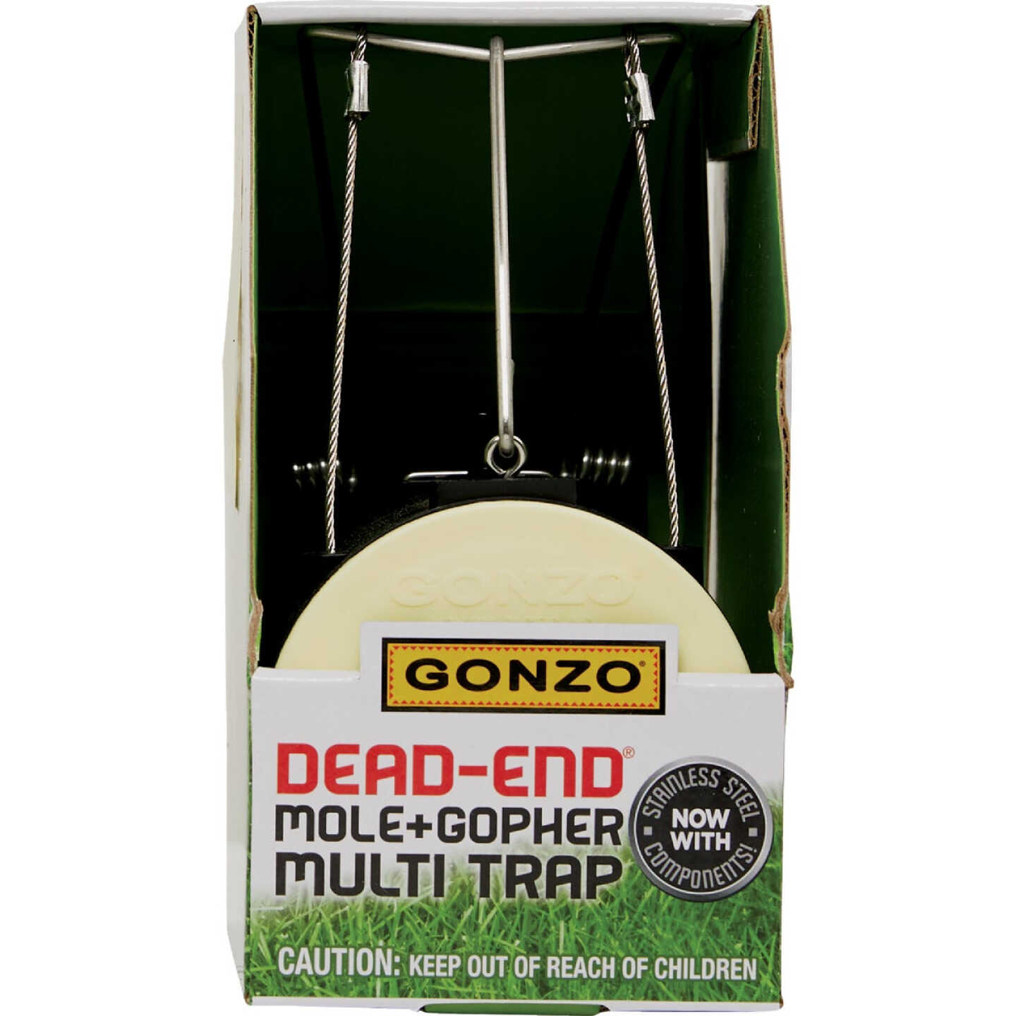 Gonzo Dead End Tube Mole & Gopher Trap Image 2
