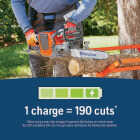 Husqvarna 225i Power Axe 14 In. Battery Chainsaw Kit Image 7