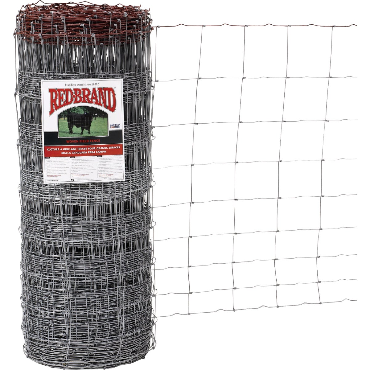 Keystone Red Brand 39 In. H. x 330 Ft. L. Galvanized Steel Class 1 Monarch Field Fence