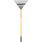 Truper Tru Pro 26 In. Steel Head 54 In. Fiberglass Handle Leaf Rake (26-Tine) Image 1