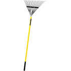 Truper Tru Pro 26 In. Steel Head 54 In. Fiberglass Handle Leaf Rake (26-Tine) Image 2