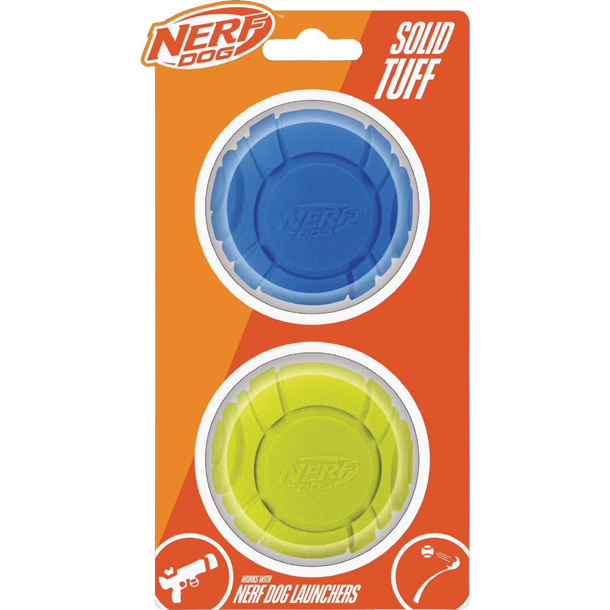 Nerf Dog 2.5 In. Solid Foam Sonic Ball (2-Pack)