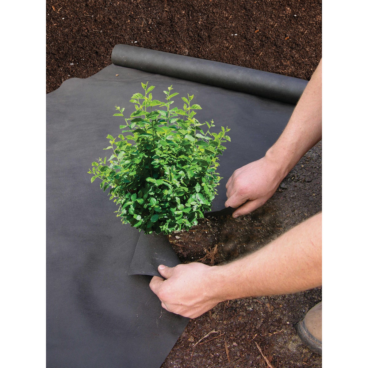 DeWitt Weed Barrier 3 Ft. W. x 100 Ft. L. Pointbond Polyproylene 5-Year Basic Weed Control Landscape Fabric Image 2