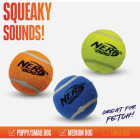 Nerf Dog 2 In. Squeak Tennis Ball (3-Pack) Image 2