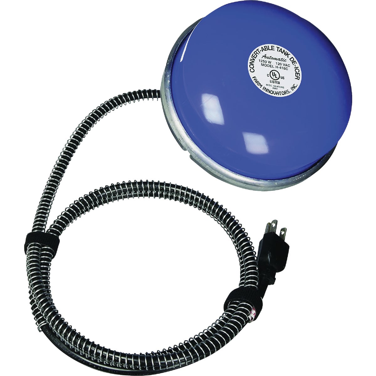 Farm Innovators Convert-Able 1250W Floating/Submergible Tank De-Icer