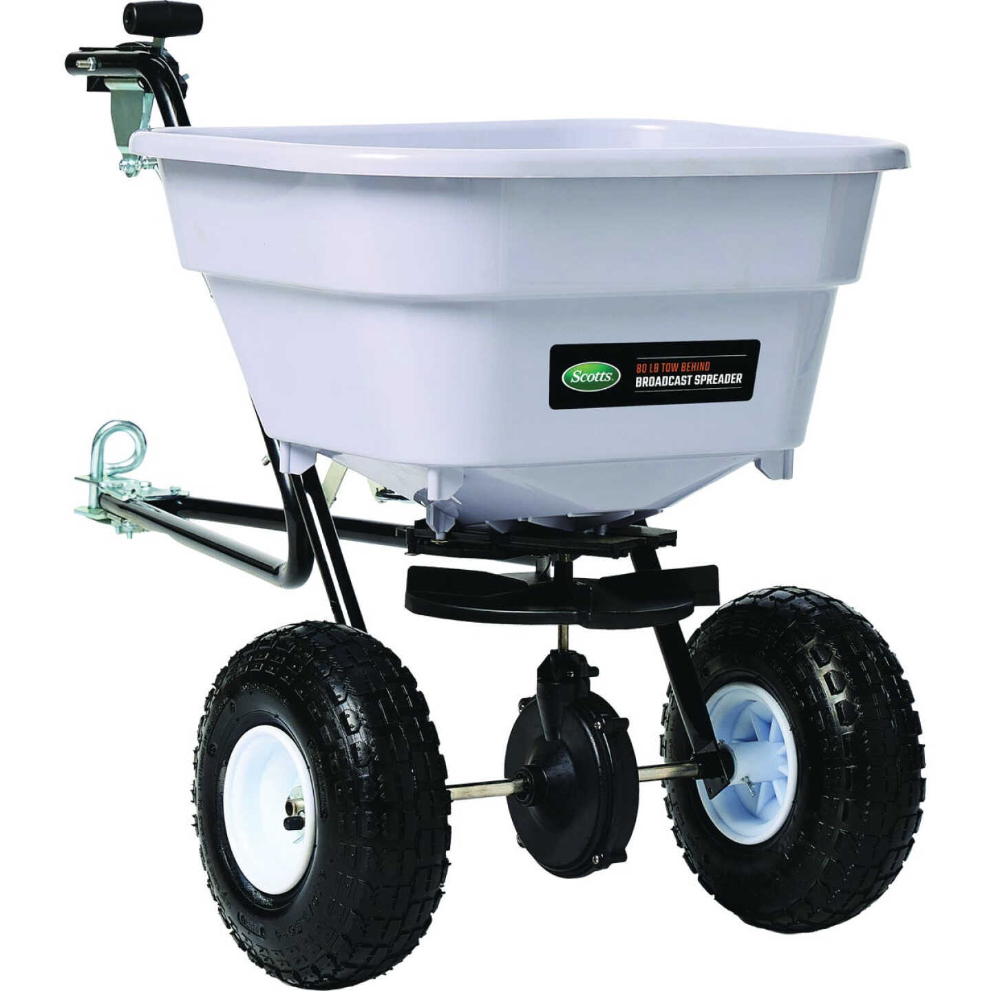 Scotts 80 Lb. 75,000 Sq. Ft. Tow-Behind Broadcast Spreader Image 1