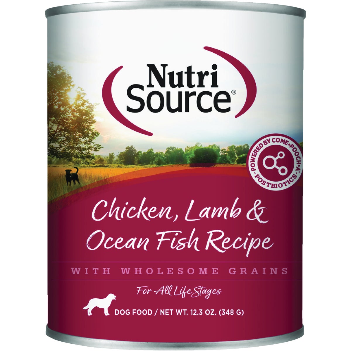 NutriSource 12.3 Oz. Chicken, Lamb & Fish Wet Dog Food
