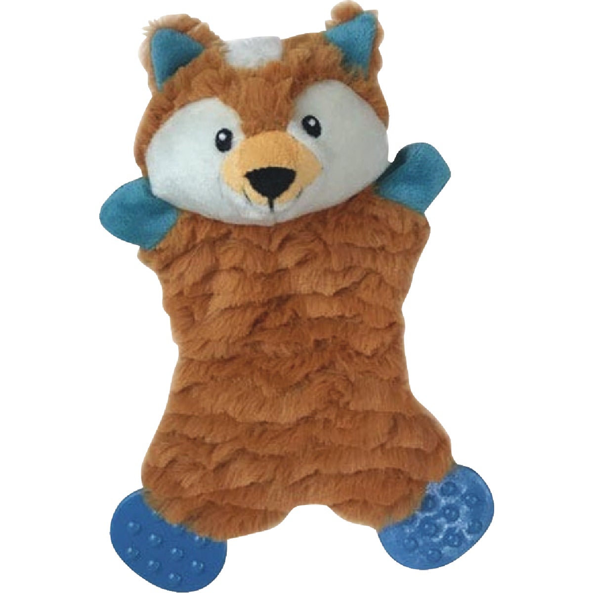 Boss Pet Pet Park Blvd Flatties Fox Dog Toy Image 1