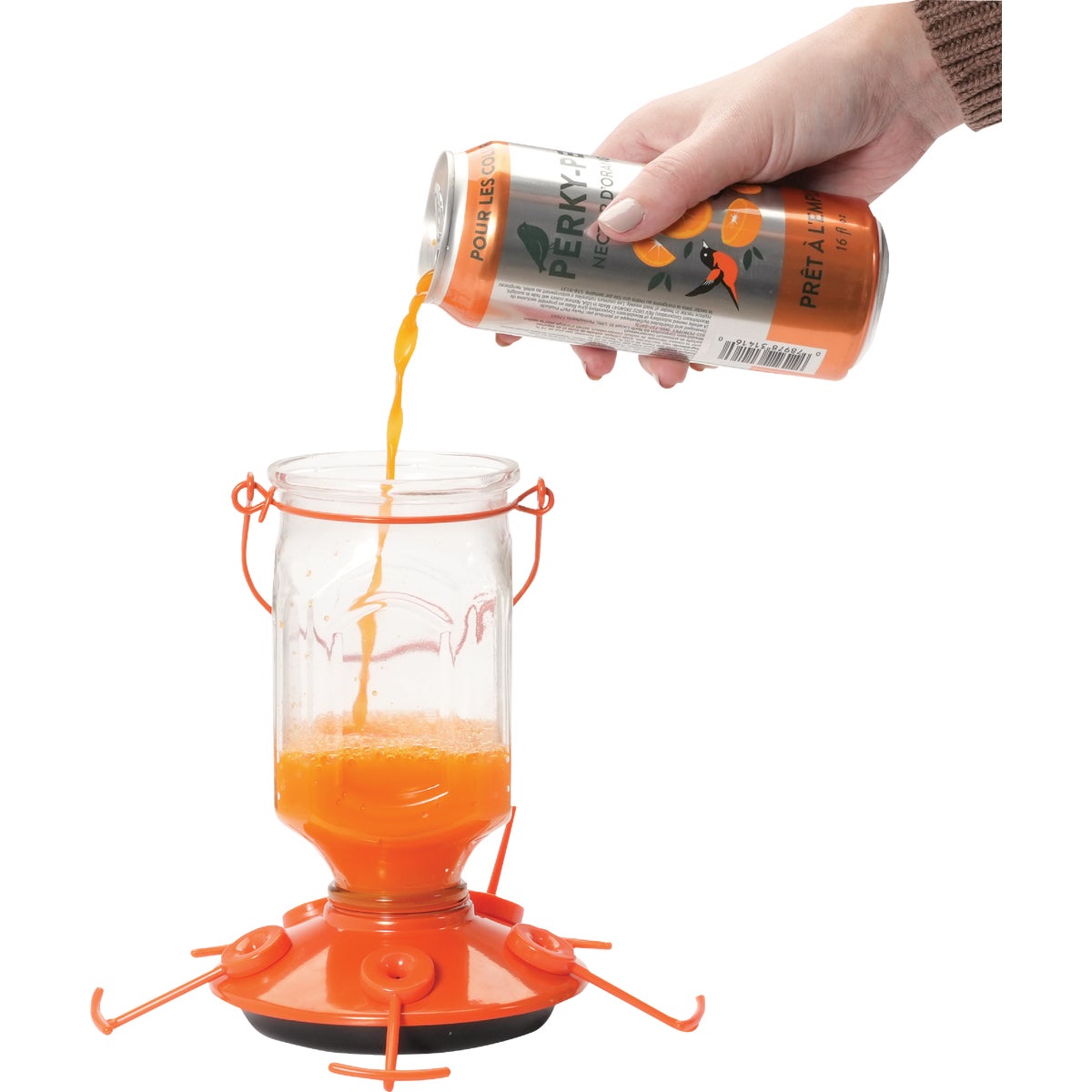 Perky-Pet 16 Oz. Orange Ready To Use Liquid Oriole Nectar Image 3