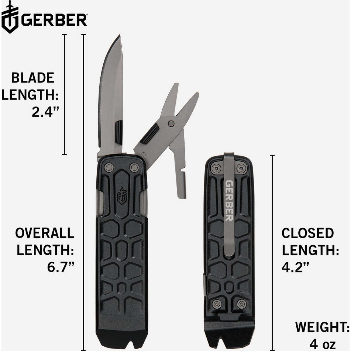 Gerber Pocket Lockdown Slim Pry Multi-Tool Image 5