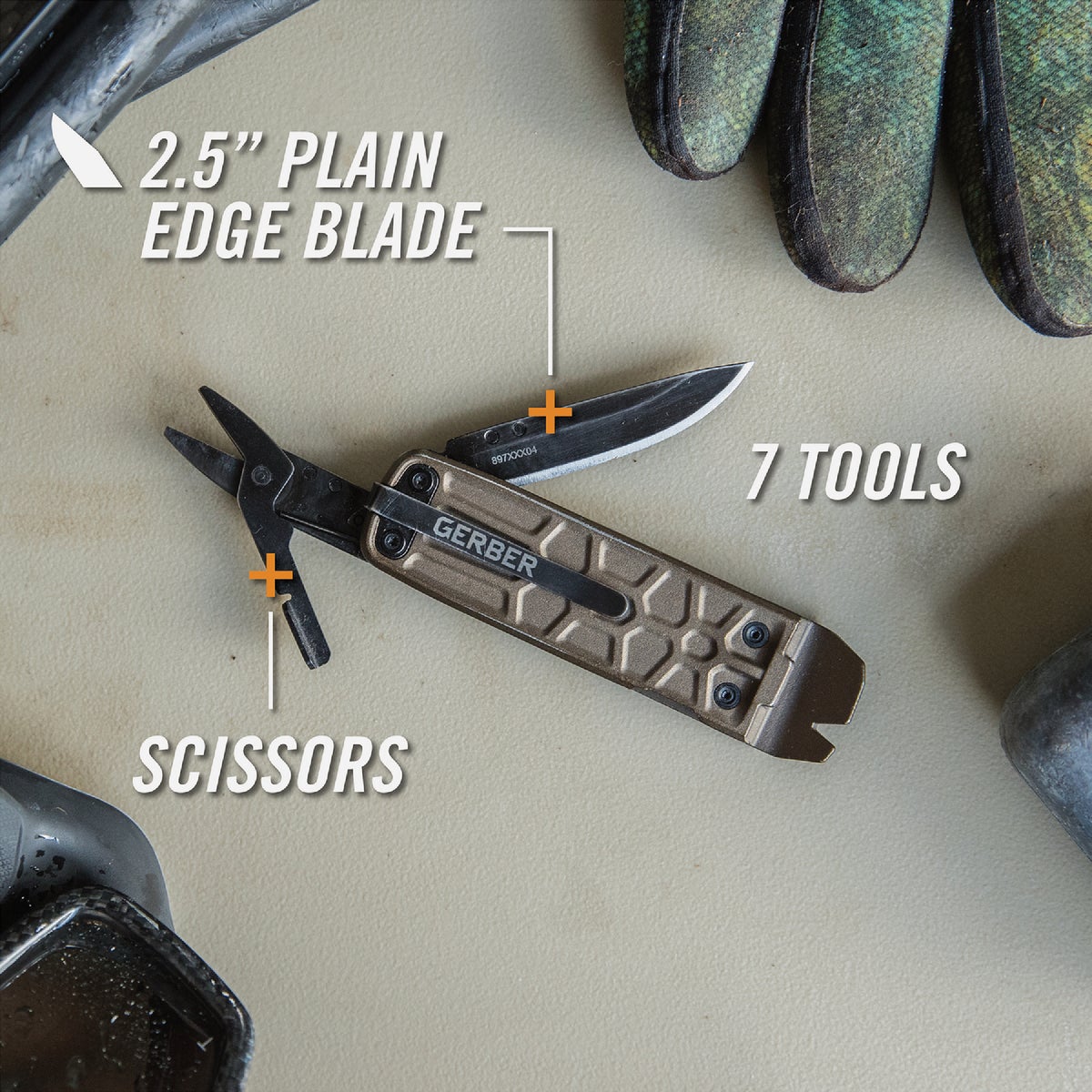 Gerber Pocket Lockdown Slim Pry Multi-Tool Image 4