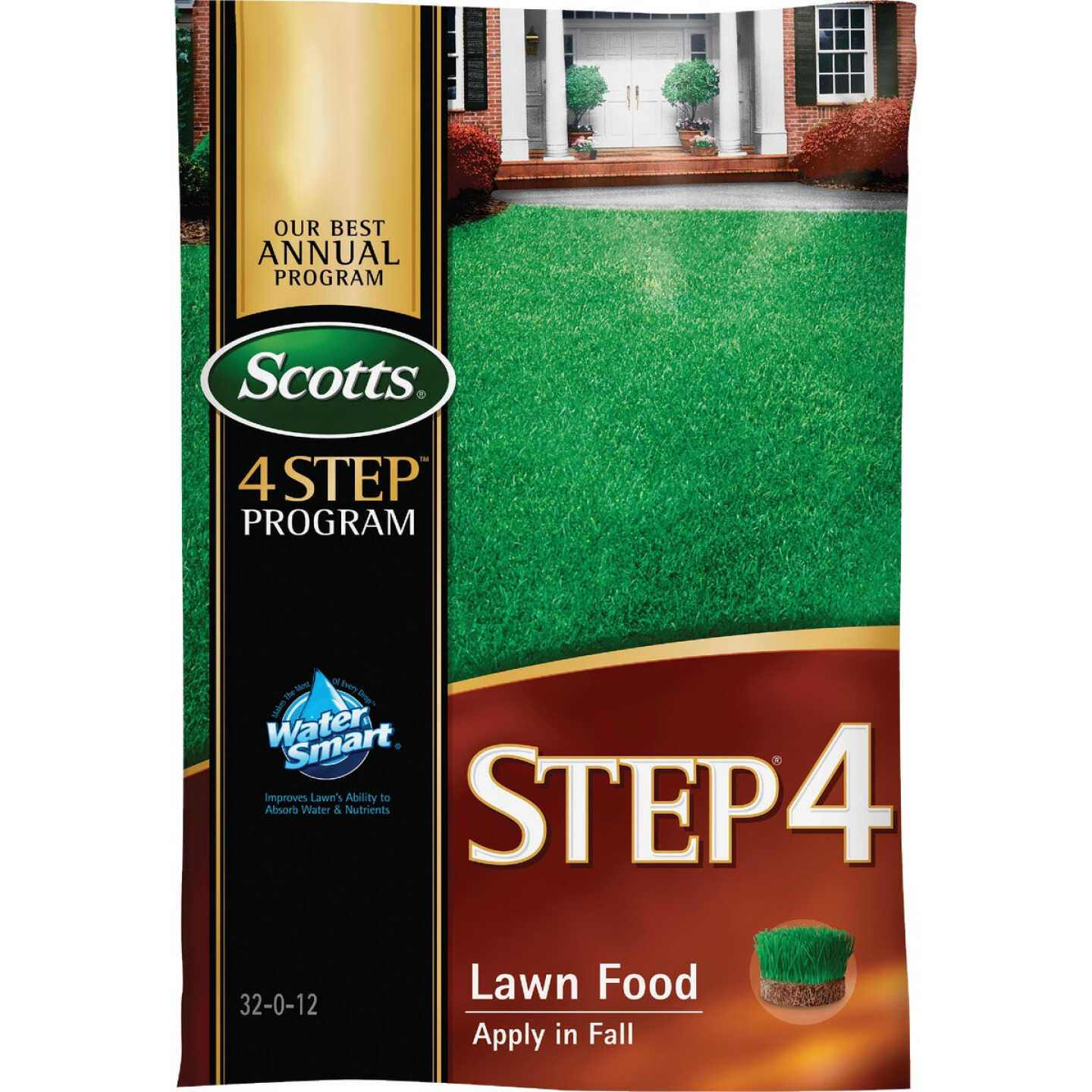 Scotts 4 Step Program Step 4 12.50 Lb. 5000 Sq. Ft. Fall Lawn Food Image 1