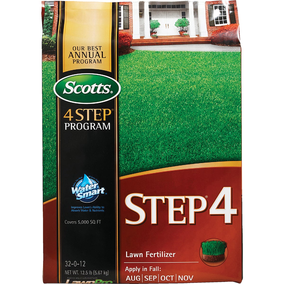 Scotts 4 Step Program Step 4 12.50 Lb. 5000 Sq. Ft. Fall Lawn Food Image 5