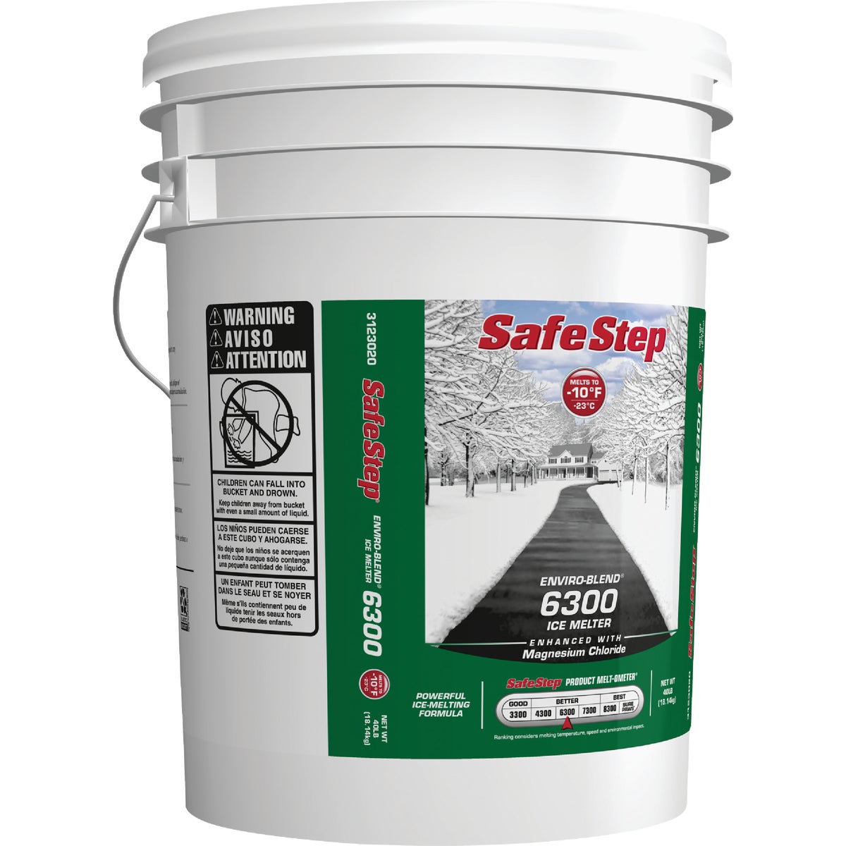 Safe Step Enviro-Blend 6300 40 Lb. Ice Melt Pellets Image 2