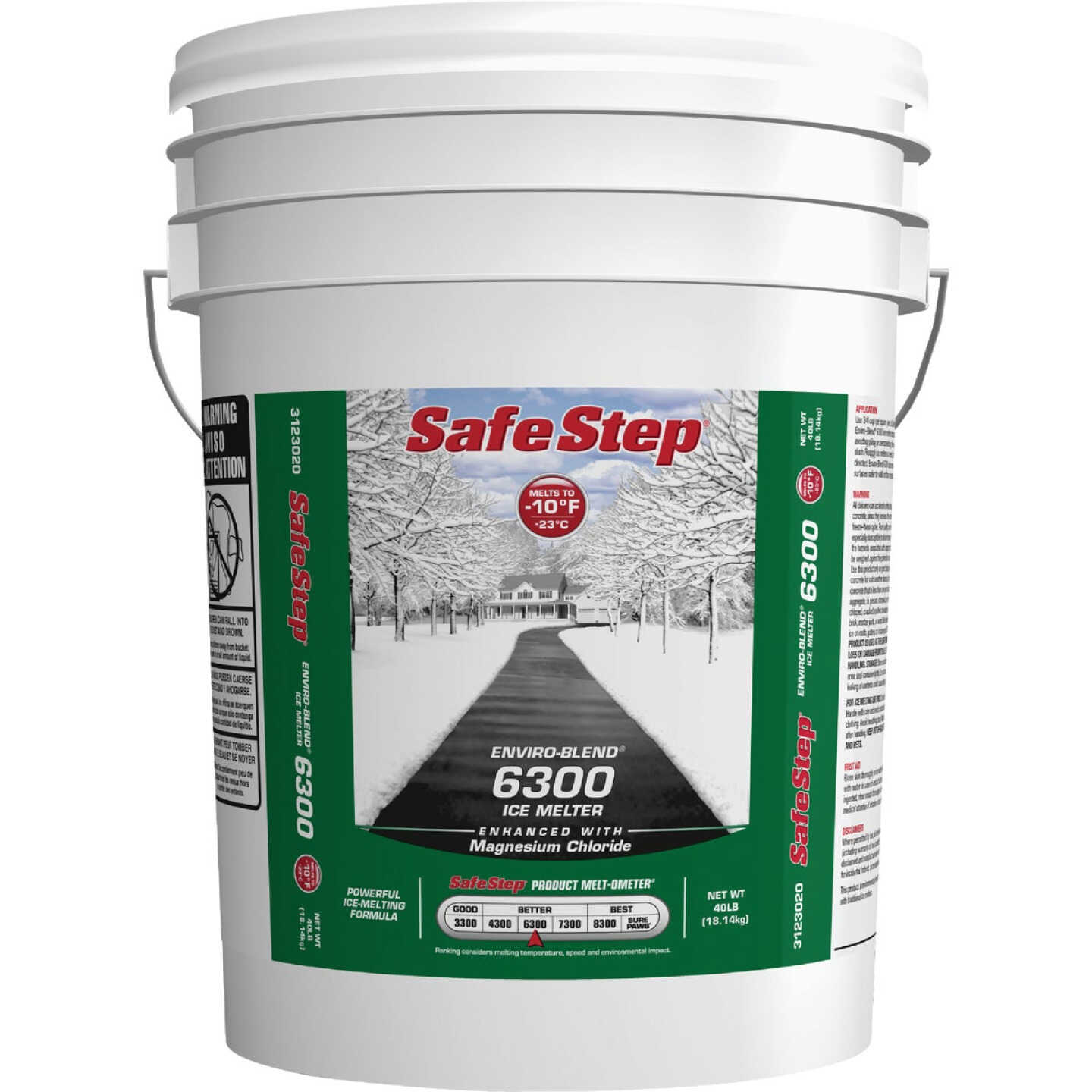 Safe Step Enviro-Blend 6300 40 Lb. Ice Melt Pellets Image 1