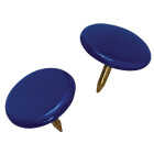 Hillman Anchor Wire Blue 23/64 In. x 15/64 In. Thumb Tack (40 Ct.) Image 4