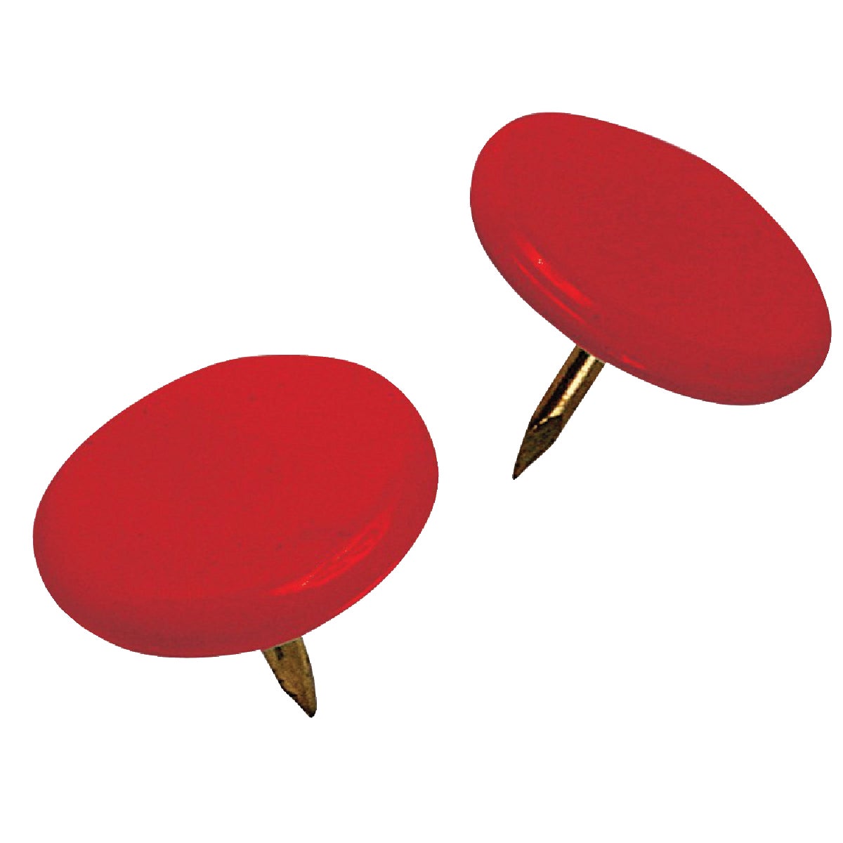 Hillman Anchor Wire Red 23/64 In. x 15/64 In. Thumb Tack (40 Ct.) Image 4