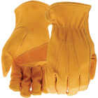 Boss Men's Small Grain Cowhide Leather Work Glove Image 1