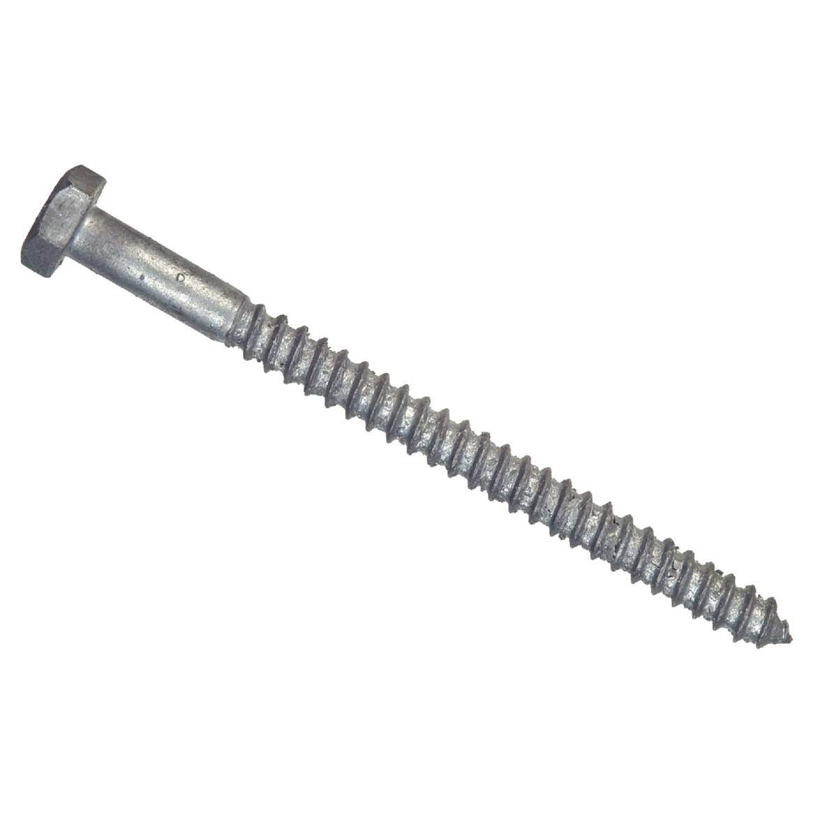 Hillman 1/4 In. x 2-1/2 In. Galvanized Hex Lag Screw (100-Count)