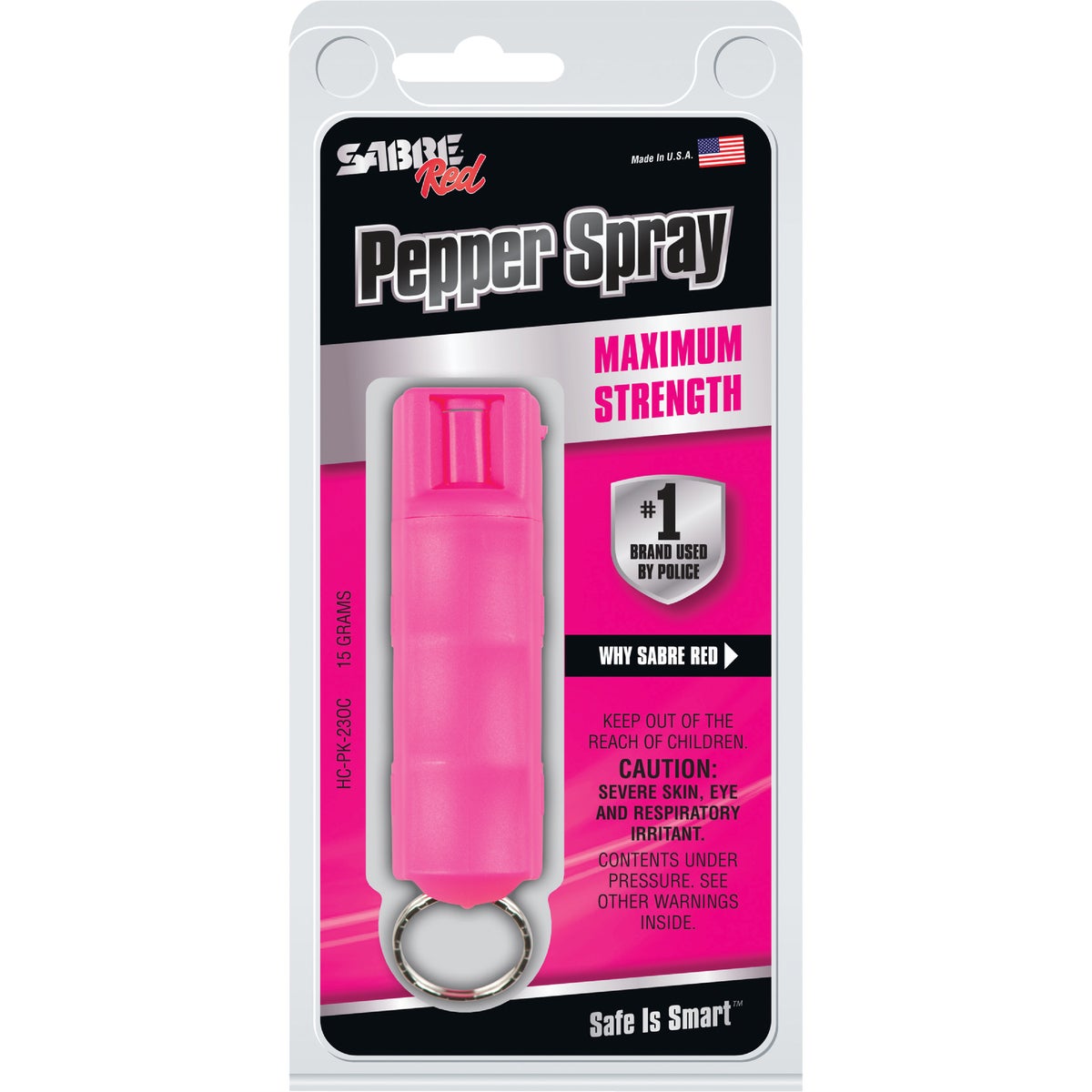 Sabre Red 0.50 Oz. Pink Pepper Spray Image 2