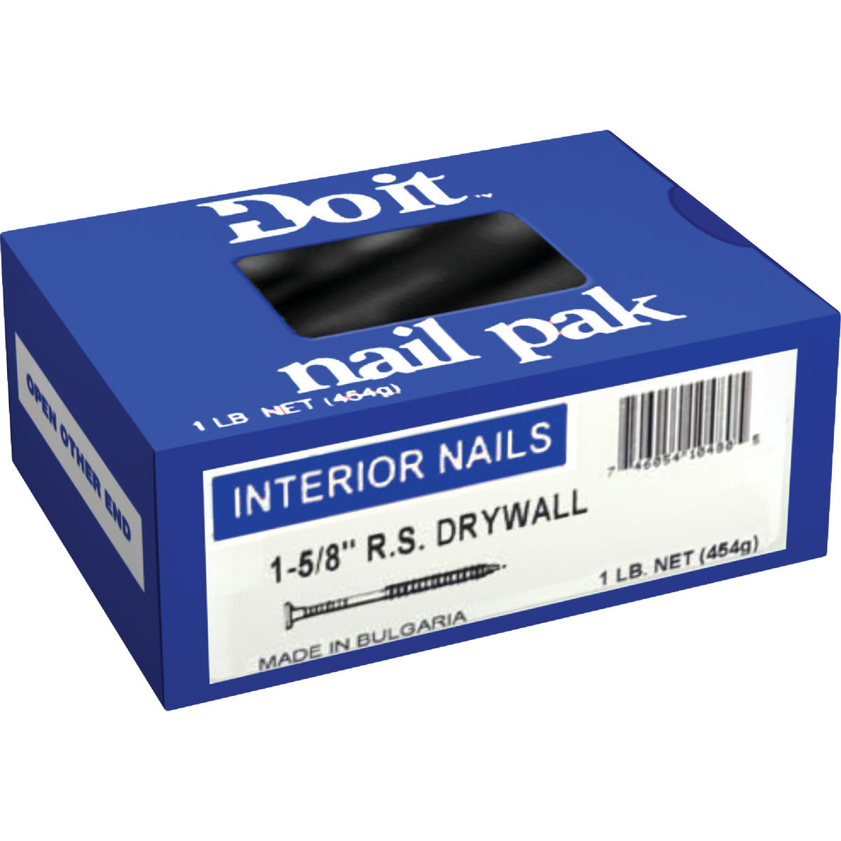 Do it 1-5/8 In. 12-1/2 ga Bright Ring Shank Drywall Nails (295 Ct., 1 Lb.) Image 2