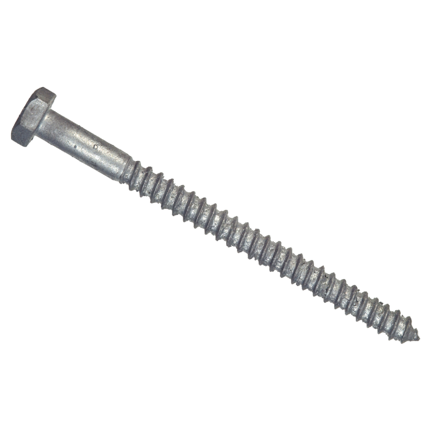 Hillman 3/8 In. x 5 In. Galvanized Hex Lag Screw (50-Count) Image 1