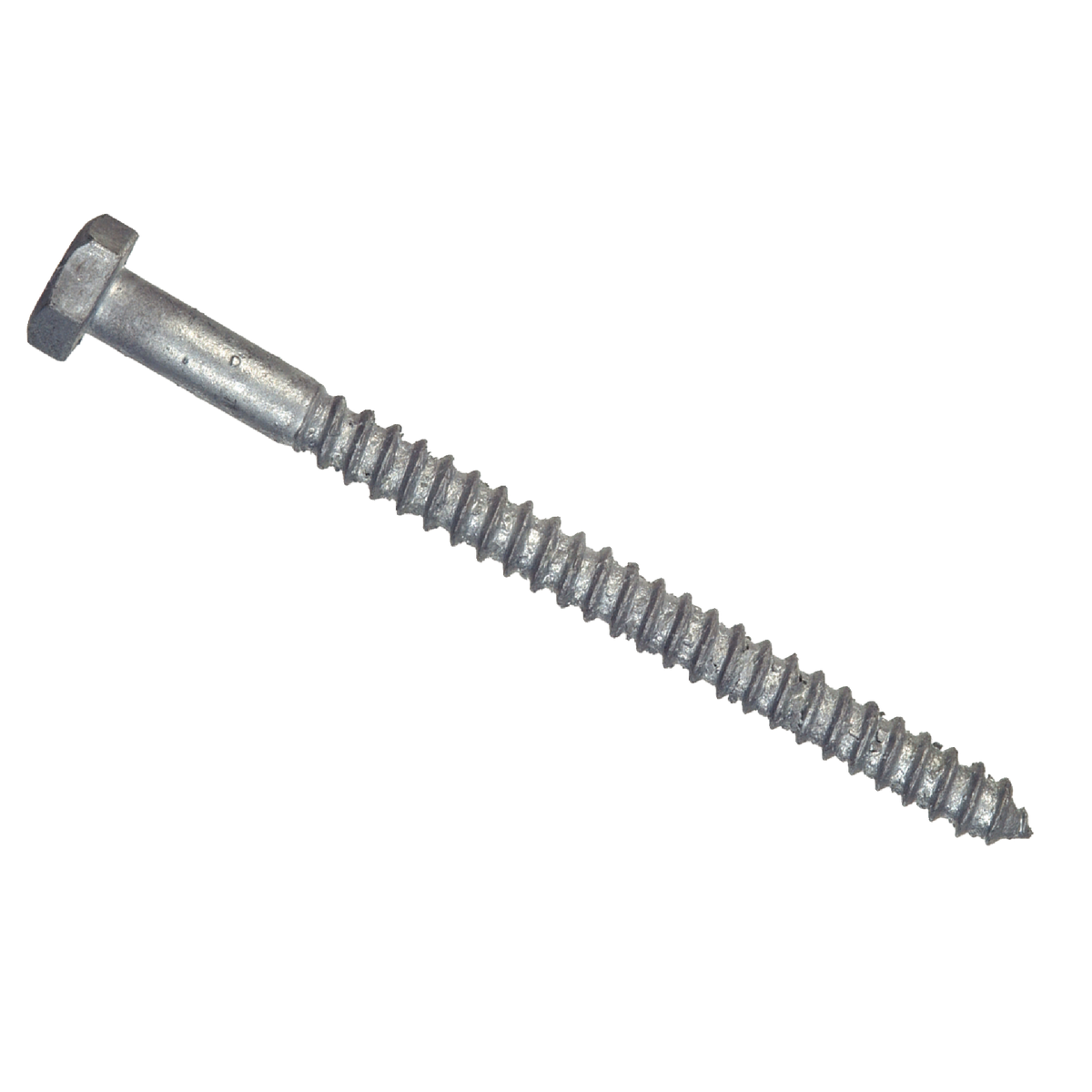 Hillman 1/2 In. x 4-1/2 In. Galvanized Hex Lag Screw (25-Count)