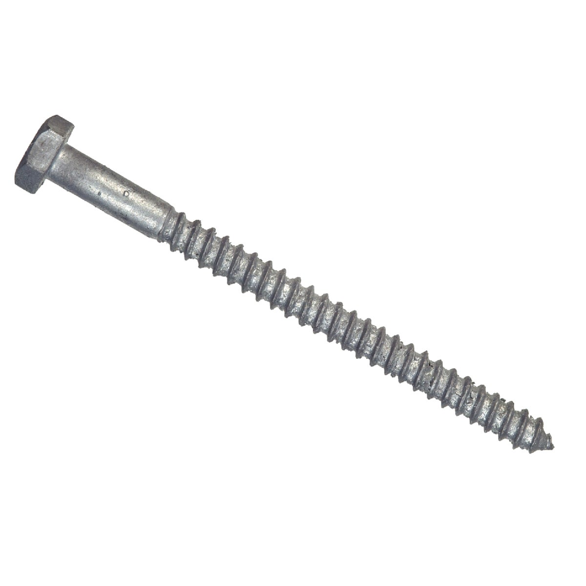 Hillman 1/2 In. x 5 In. Galvanized Hex Lag Screw (25-Count)