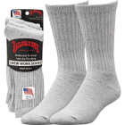 Railroad Sock Gray Welt Top Crew Premium Sock (3-Pack) Image 2