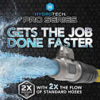 Hydrotech 3/4 In. Dia. x 100 Ft. Yellow Expandable Burst Proof Hose Image 2