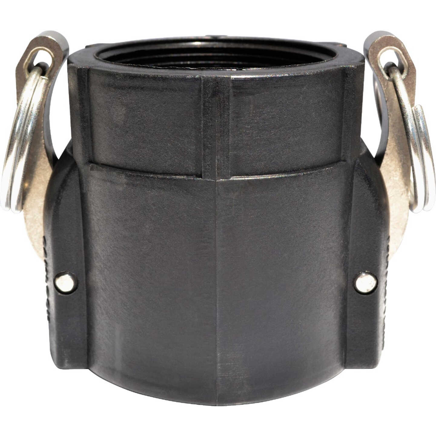 Green Leaf 2 In. Female Coupler x 2 In. FNPT No Lock Cam Lock (D) Image 1