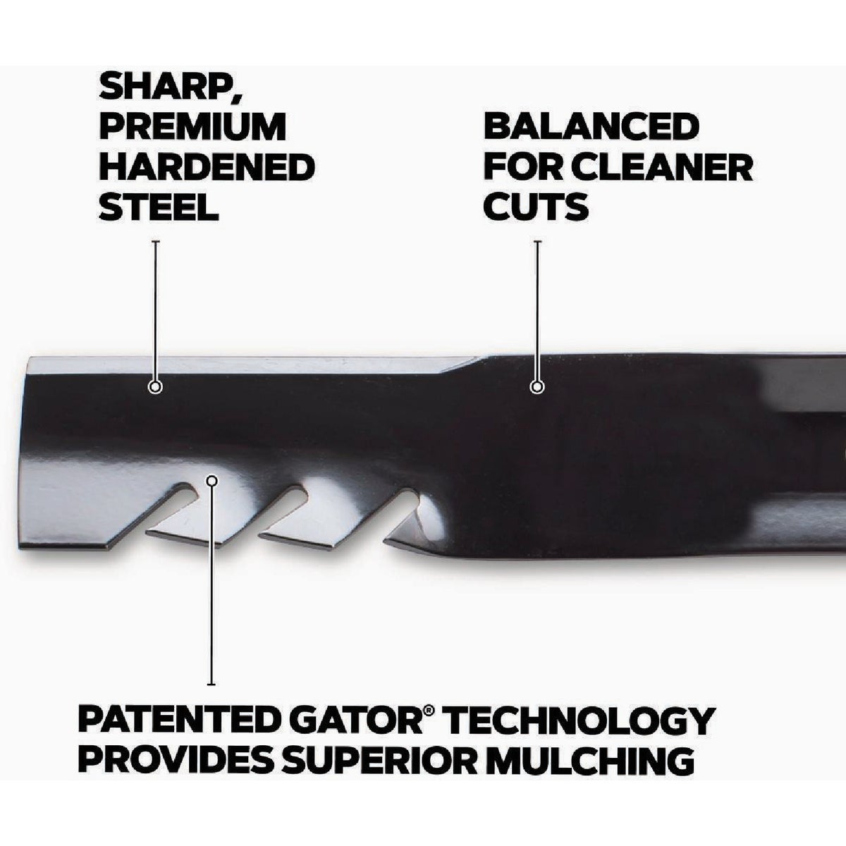 Oregon Gator 21 In. Universal  Gas Push Mower Blade Image 2