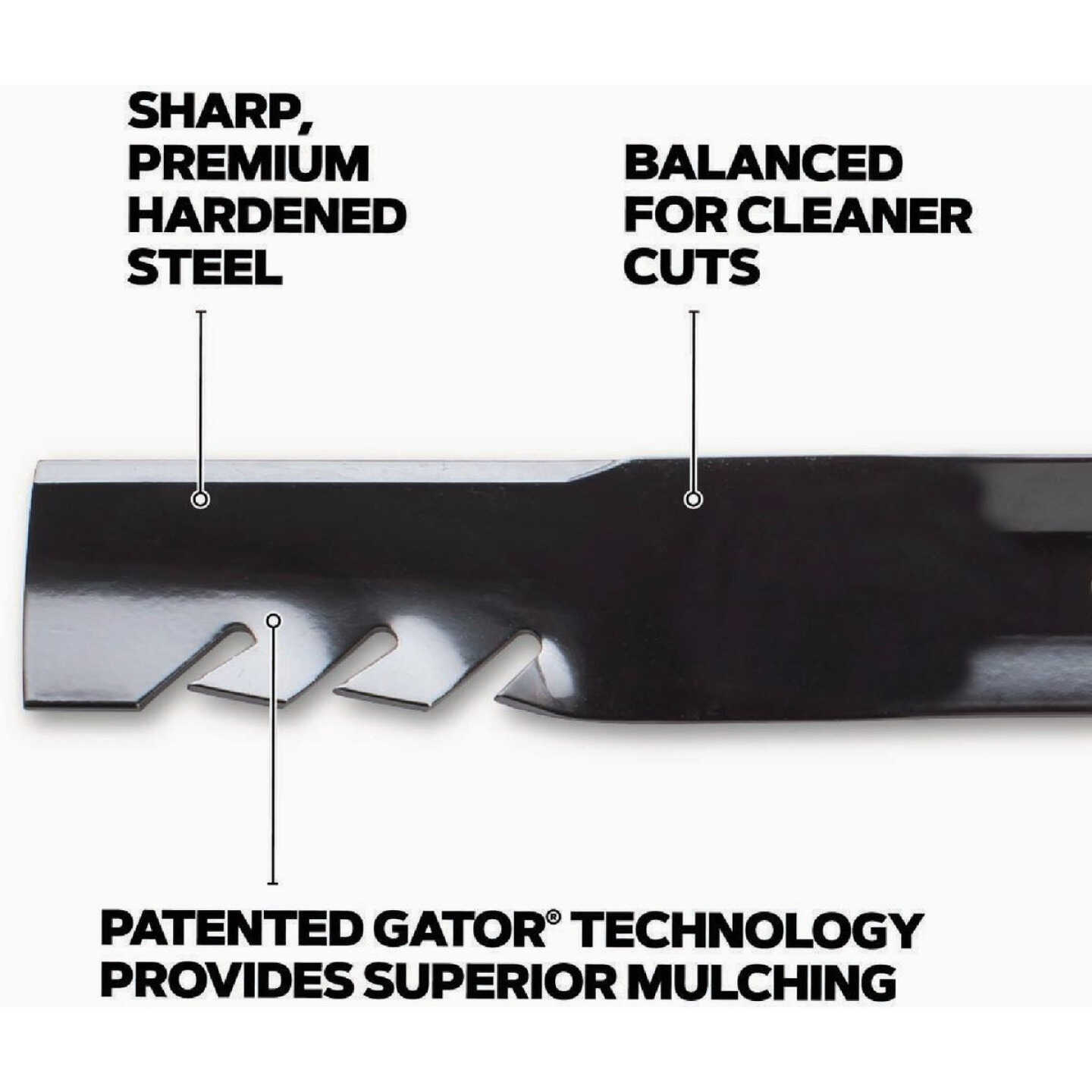 Oregon Gator 21 In. Universal Gas Push Mower Blade Image 2
