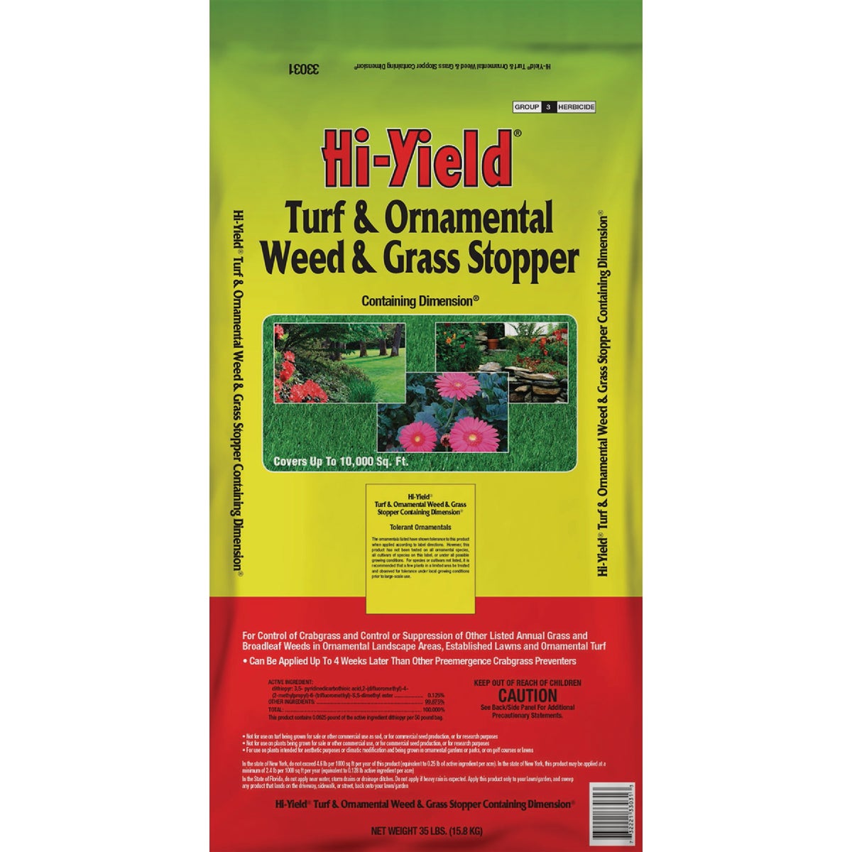 Hi-Yield 28 Lb. Ready To Use Granules Turf & Ornamental Weed & Grass Stopper Image 1