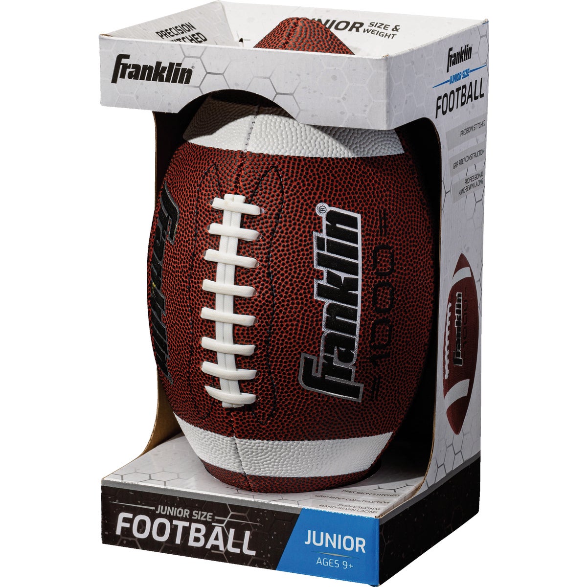 Franklin Grip-Rite Junior Synthetic Football Image 2