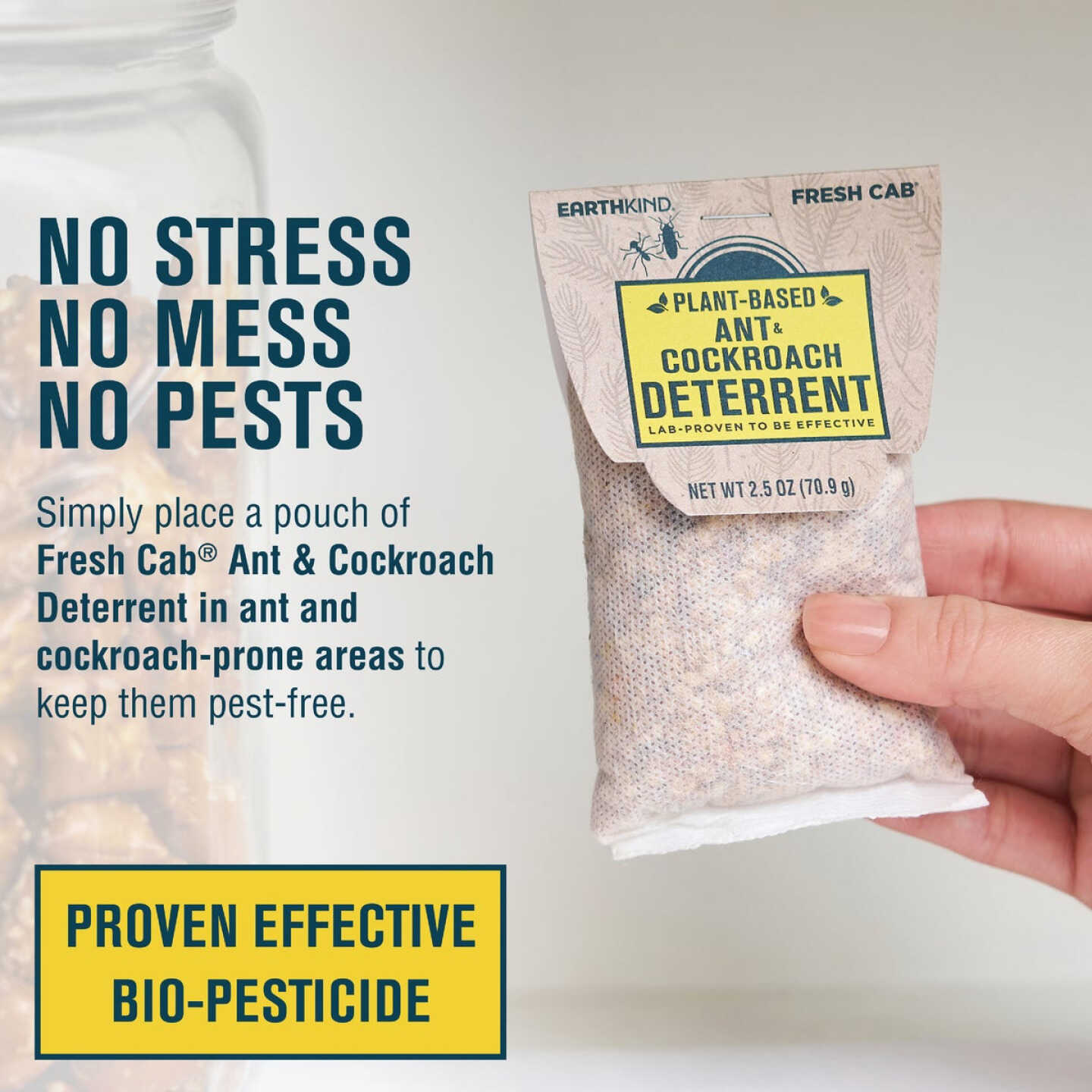EarthKind Fresh Cab Ant & Cockroach Deterrent (4-Pack) Image 2