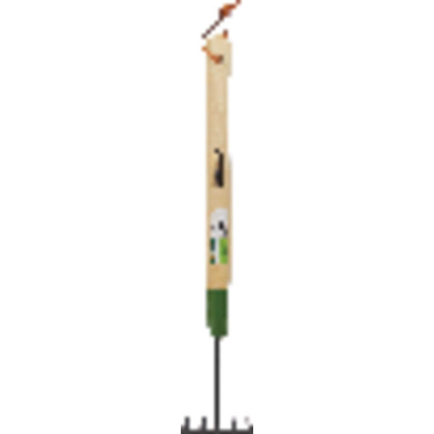 Best Garden 5 In. Steel Level Garden Rake (5-Tine) Image 2
