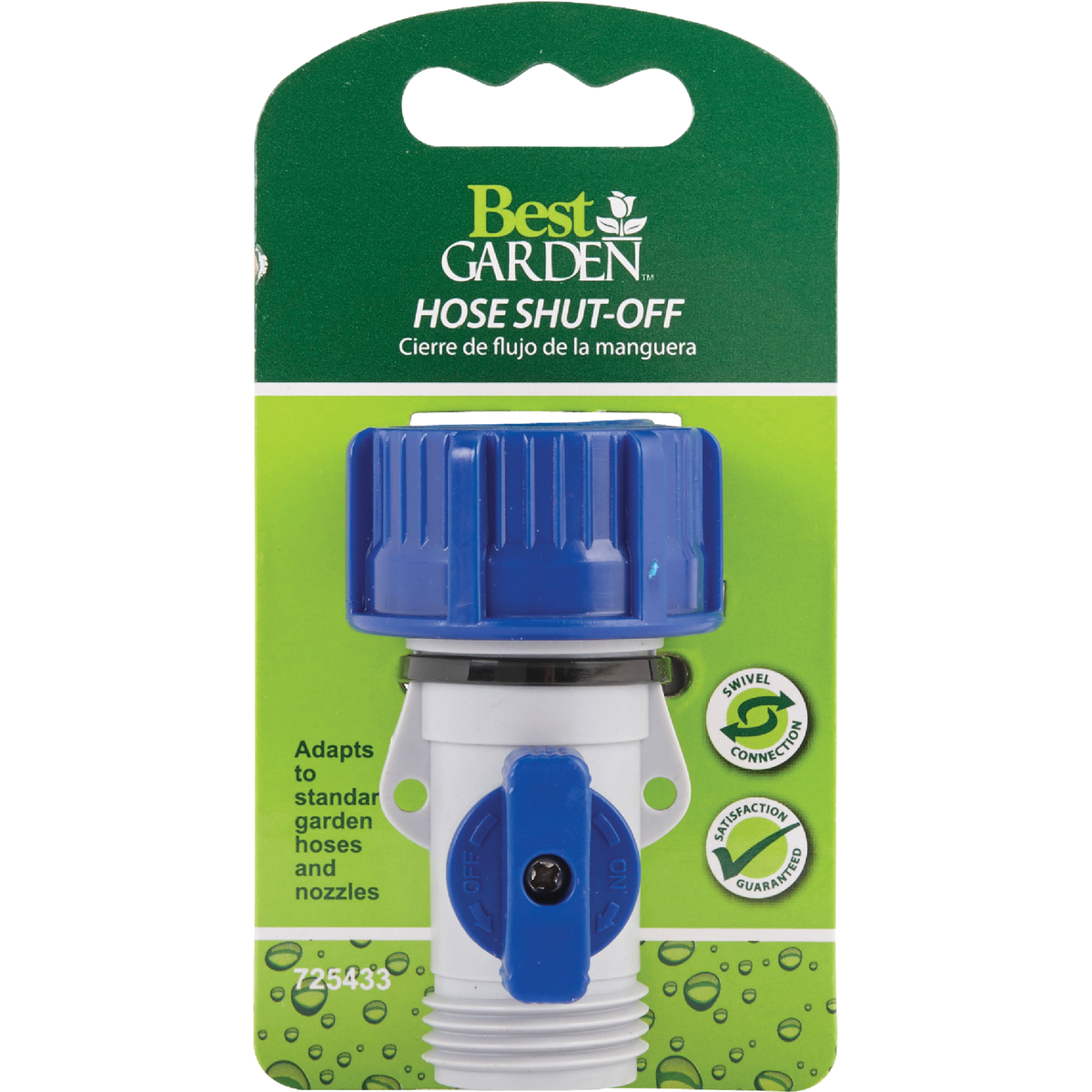 Best Garden Poly Single Hose Shutoff Valve Image 2