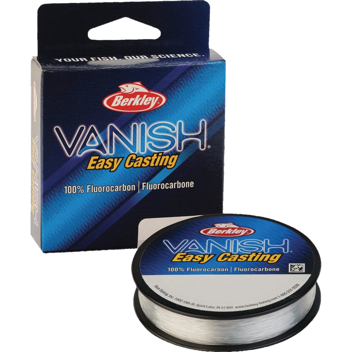 Berkley Vanish Clear 10 Lb. 110 Yd. Clear Fishing Line