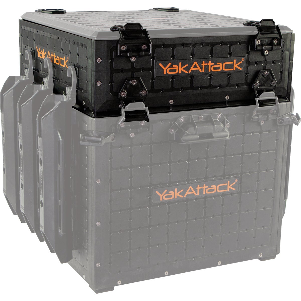 YakAttack BlackPak Pro 16 In. x 16 In. Black Kayak Fishing Crate Image 3