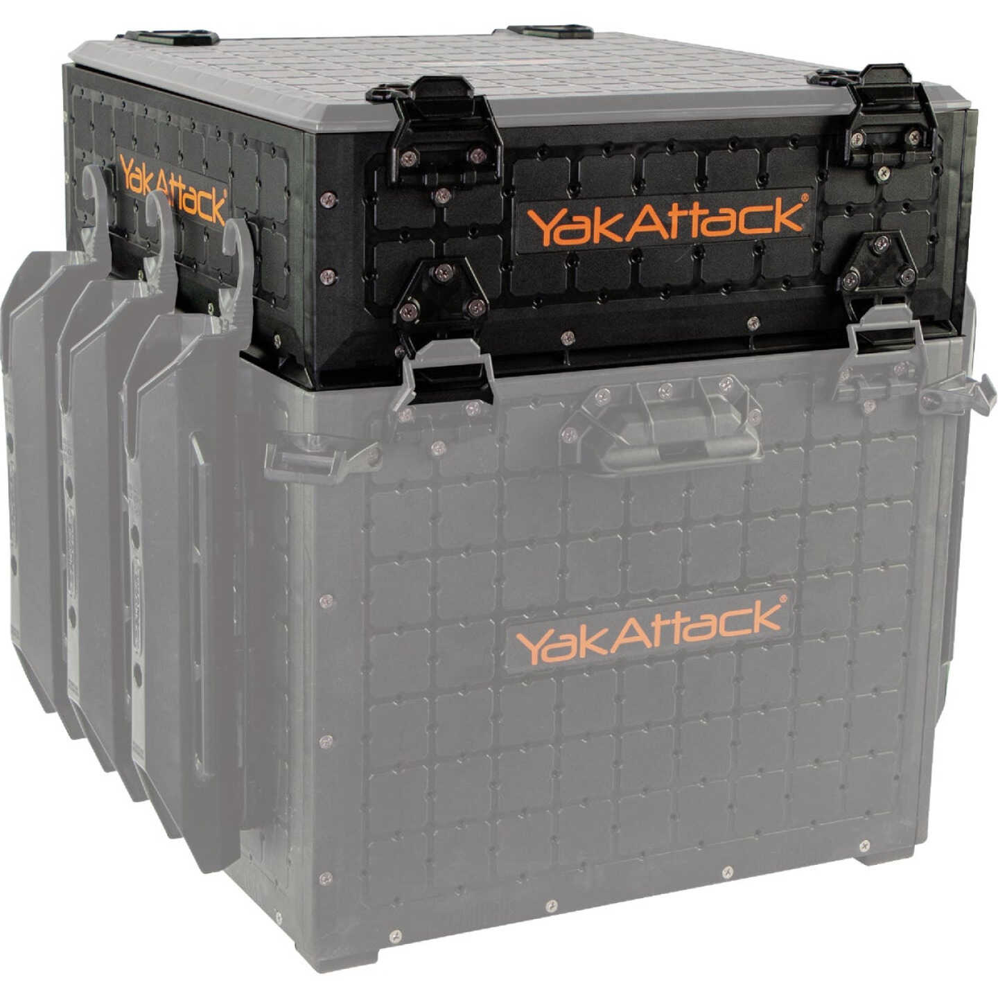 YakAttack BlackPak Pro 16 In. x 16 In. Black Kayak Fishing Crate Image 3