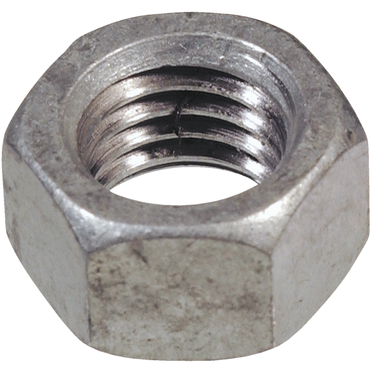 Hillman 3/8 In. 16 tpi Grade 2 Galvanized Zinc Hex Nuts (100-Count) Image 1