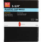 Do it 1-1/4 In. 12 ga Electrogalvanized Cap Nails (200-Count, 1 Lb.) Image 1