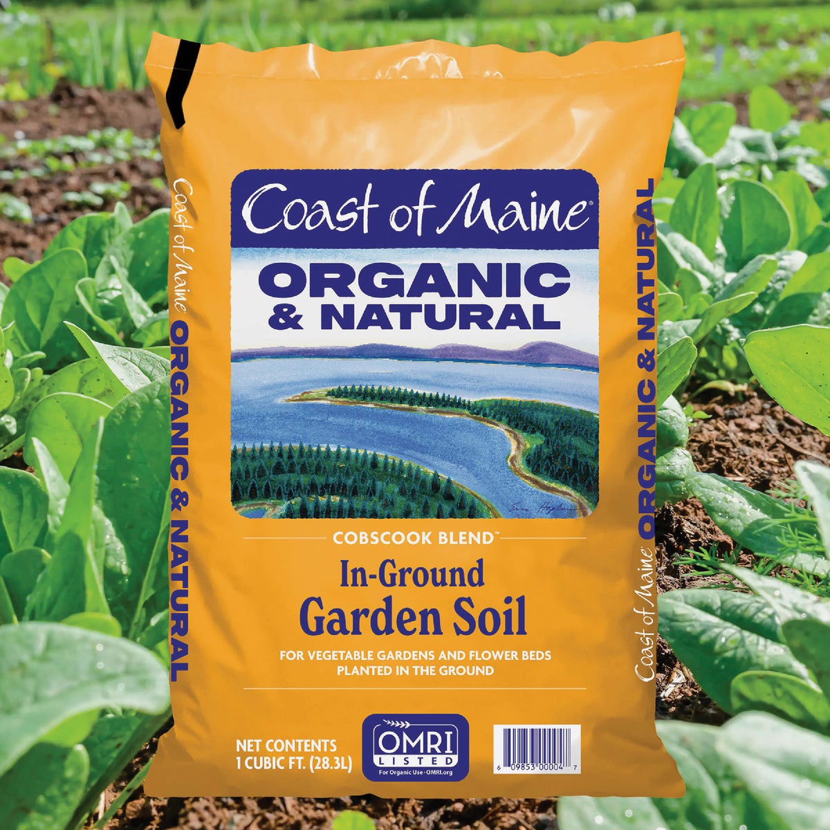 Coast of Maine Cobscook Blend 1 Cu. Ft. Organic & Natural Garden Soil Image 2