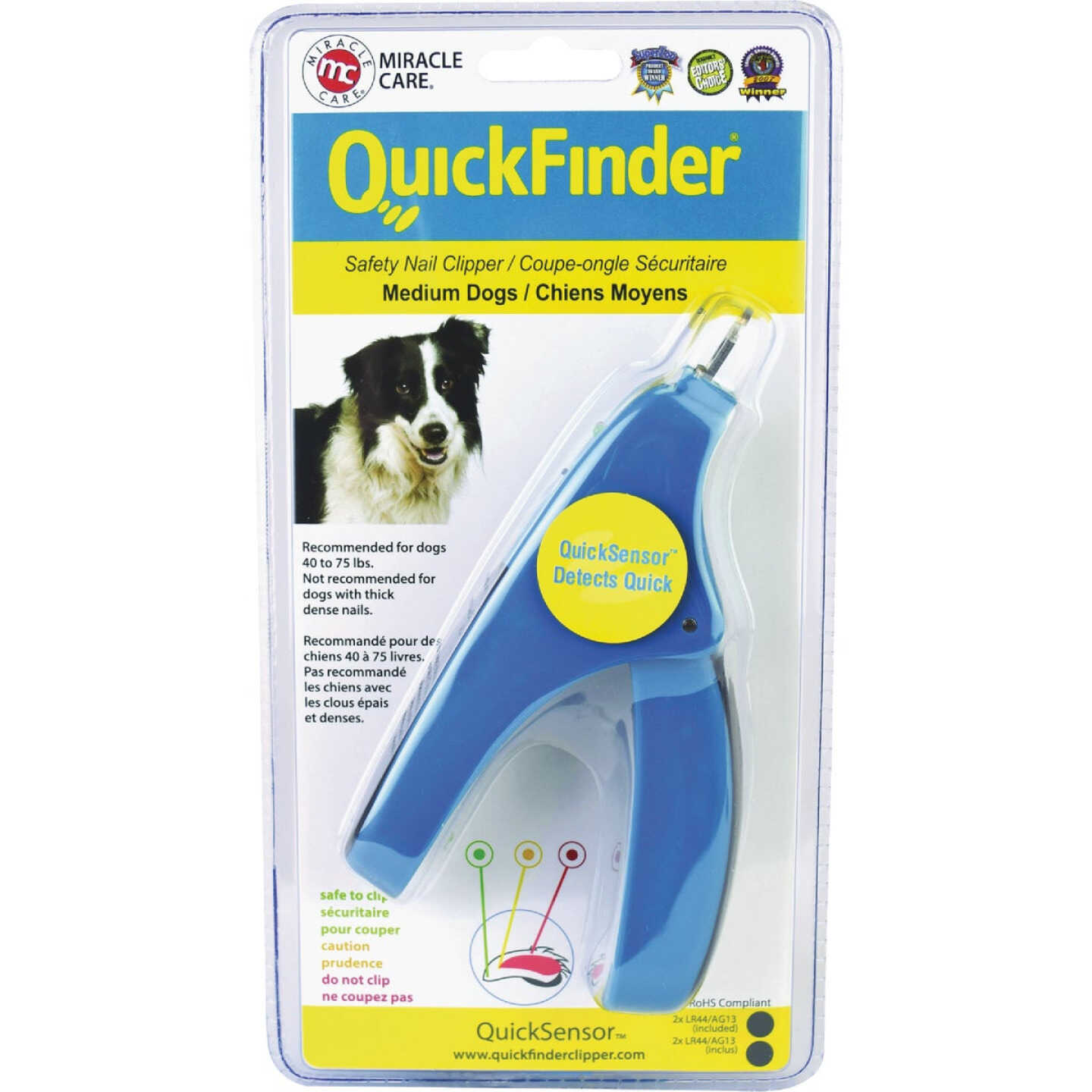 Miracle Care Quickfinder II Nail Clipper Image 1